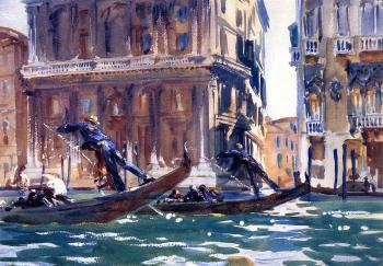 John Singer Sargent : On the Canal